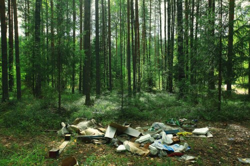 Eco-friendly house clearance process in Millbank